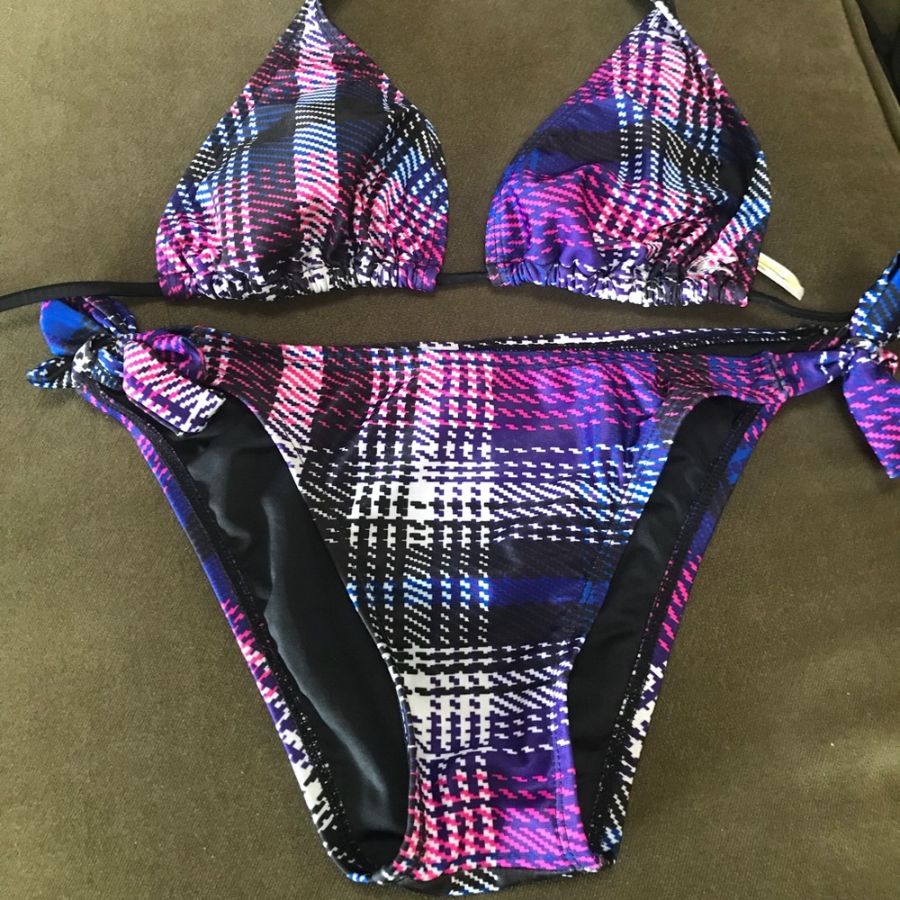 Plaid bikini